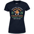 Santa Ana Orange Countians - California - Vintage Defunct Baseball Teams - Women's