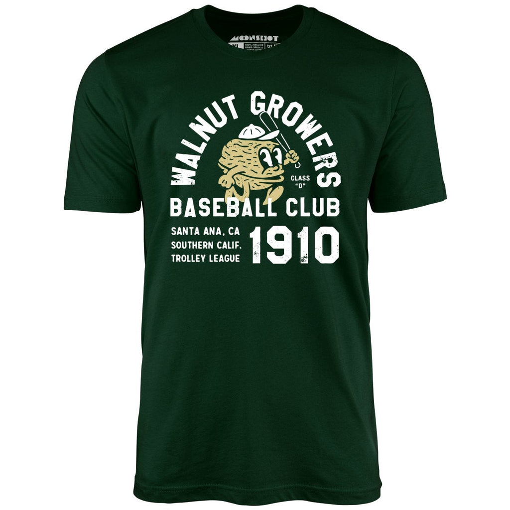 Santa Ana Walnut Growers - California - Vintage Defunct Baseball Teams - Unisex