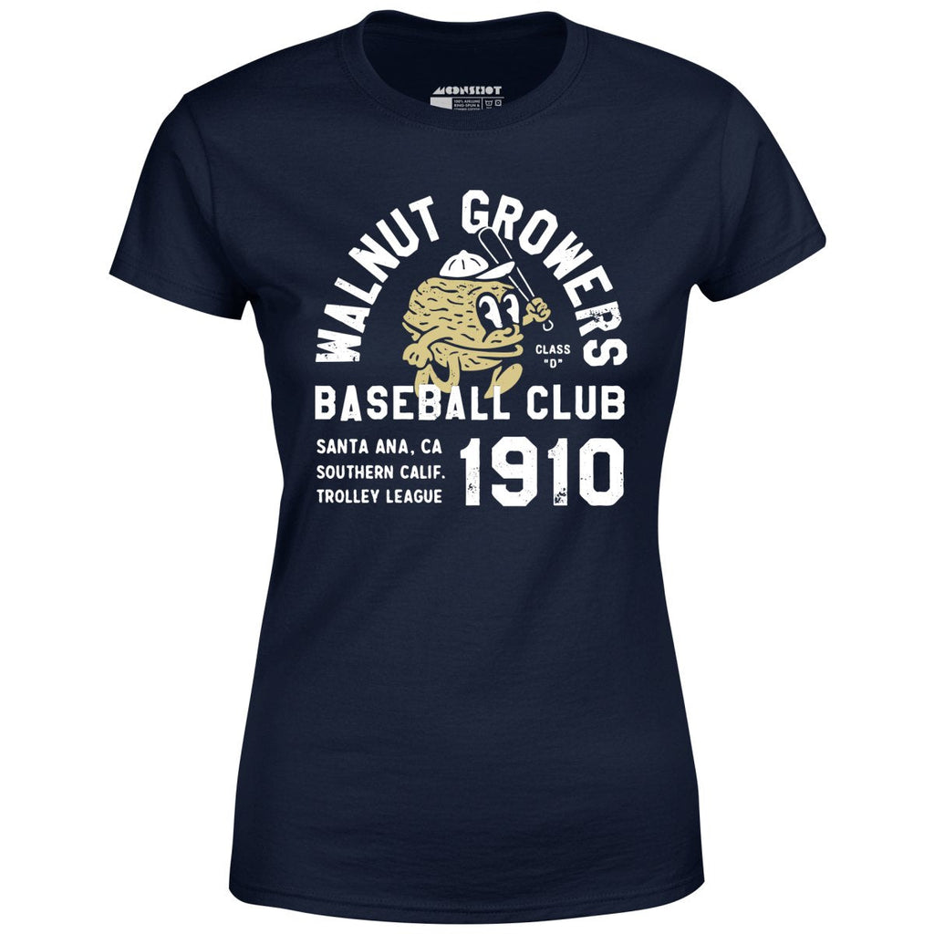 Santa Ana Walnut Growers - California - Vintage Defunct Baseball Teams - Women's