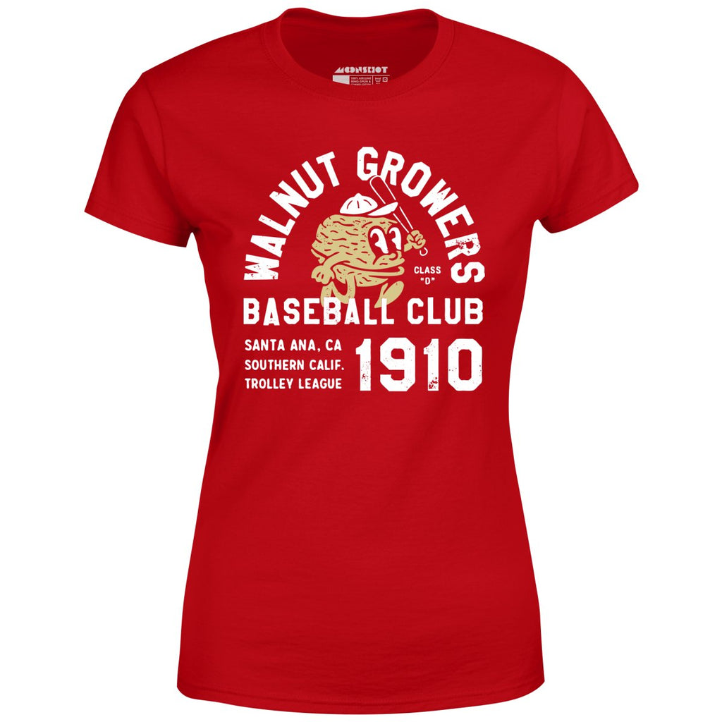 Santa Ana Walnut Growers - California - Vintage Defunct Baseball Teams - Women's