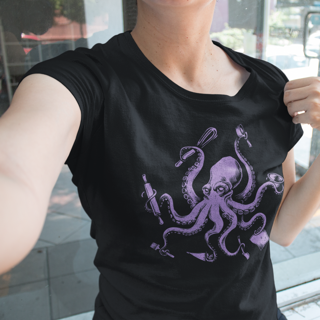 Baker Octopus Women's Relaxed Tee