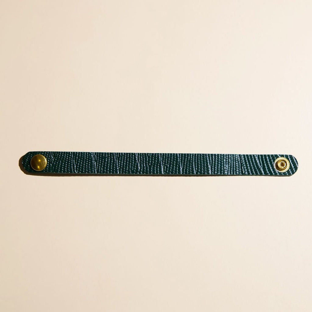 Serrano Thin Leather Cuff Bracelet