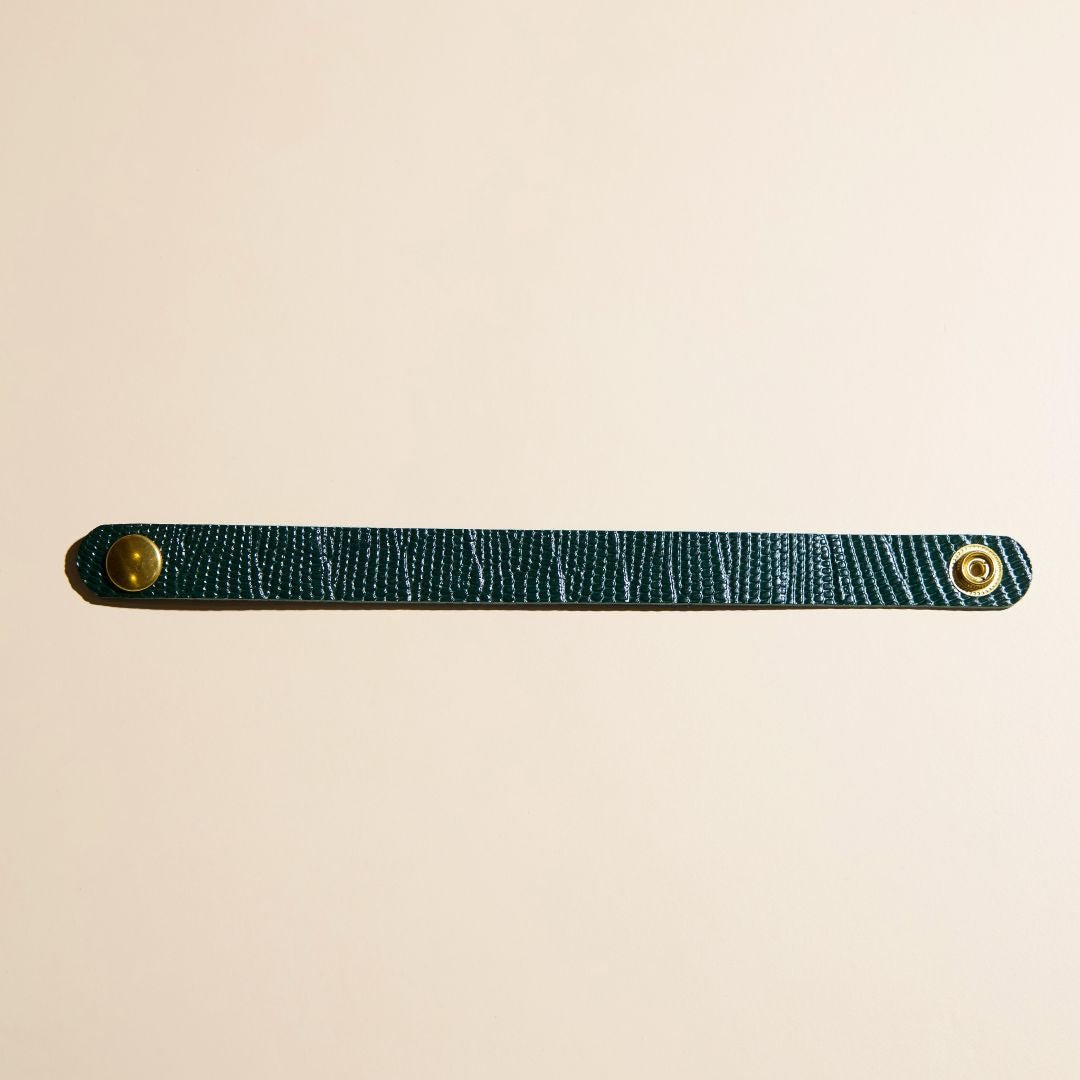 Serrano Thin Leather Cuff Bracelet