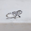 Silver Bow Ring