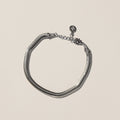 Silver Herringbone Bracelet