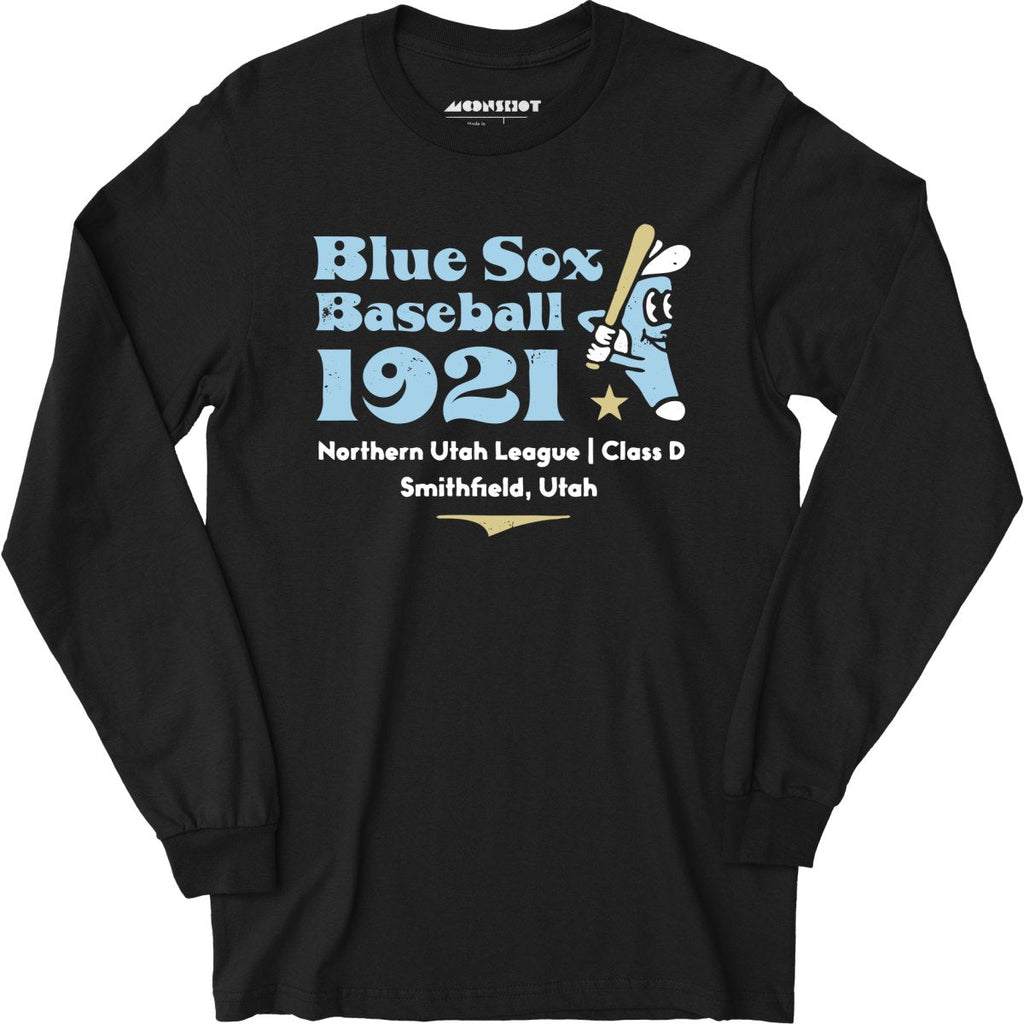 Smithfield Blue Sox - Utah - Vintage Defunct Baseball Teams - Long Sleeve