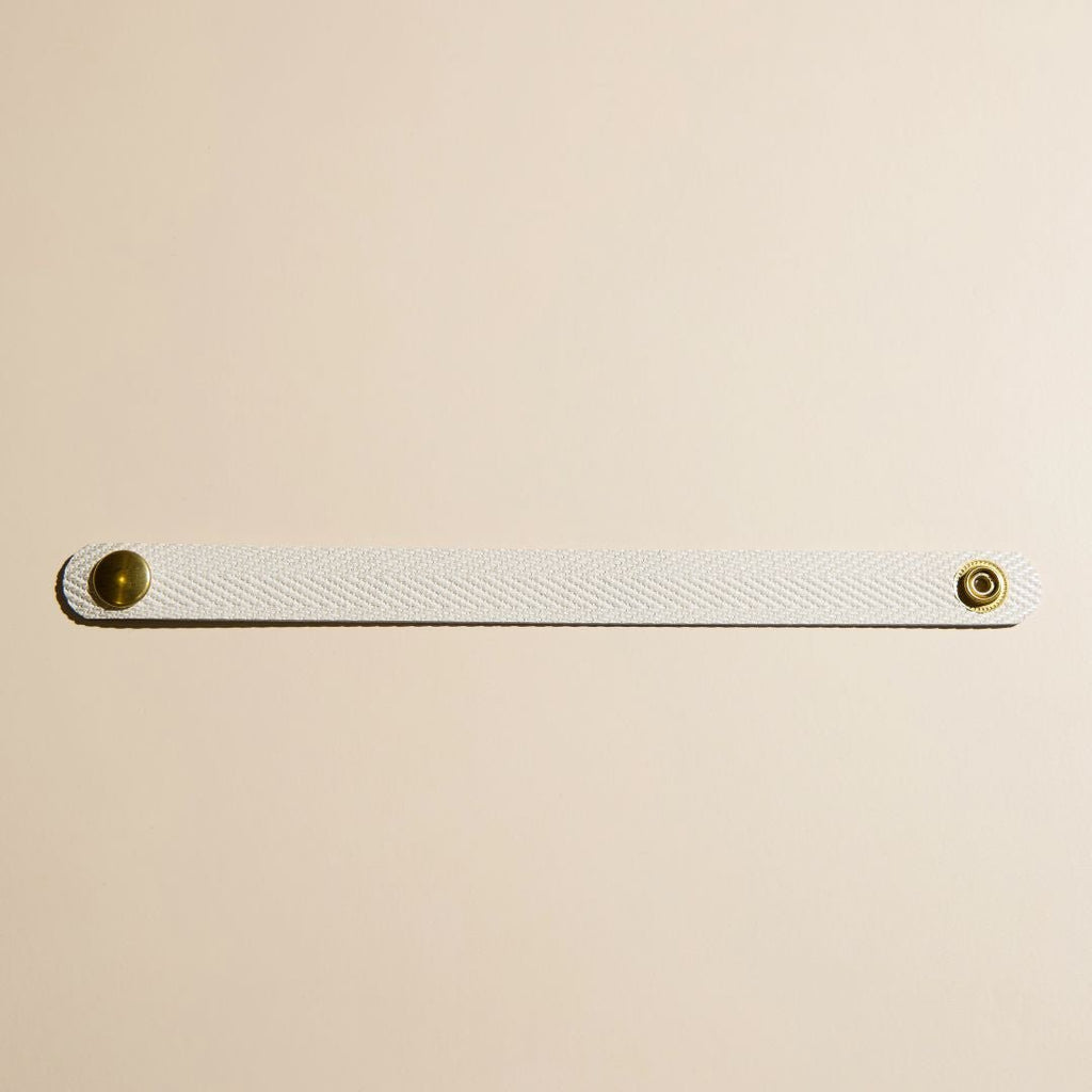 Soft Pearl Thin Leather Cuff Bracelet