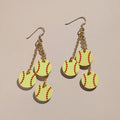 Slugger Softball Earrings