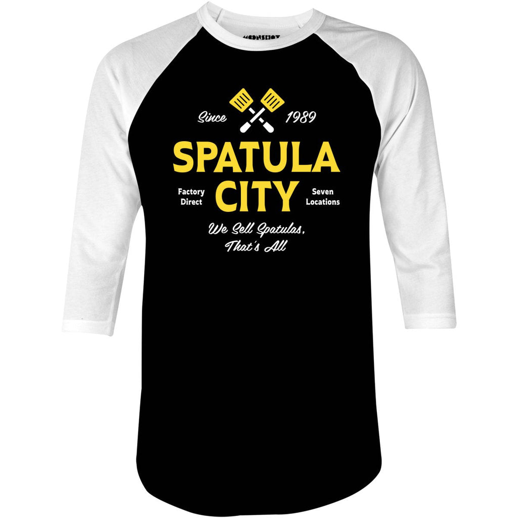 Spatula City - 3/4 Sleeve Raglan