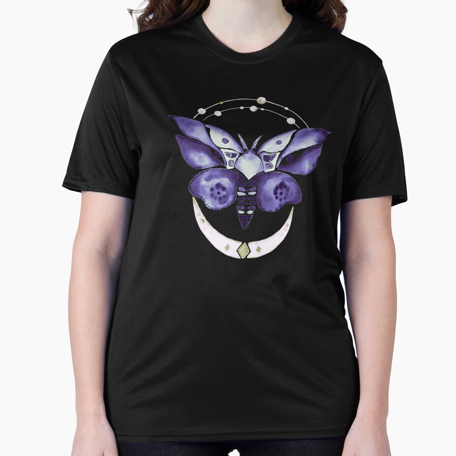Lilac crystal moon moth by Isabelle-T
