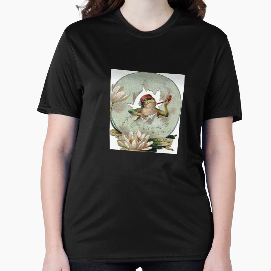 Victorian Christmas Frog Greetings by forgottenbeauty