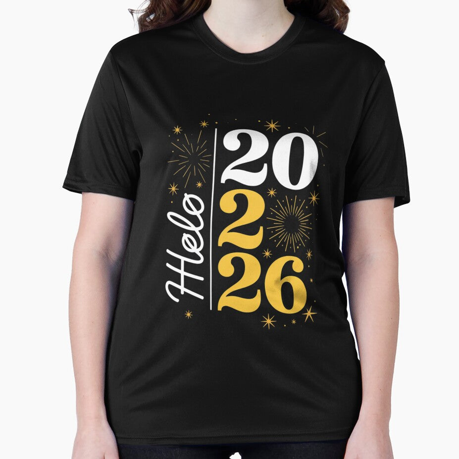 Hello 2026 New Year Crew Happy New Year 2026 Men Women by MonsterBuddiess