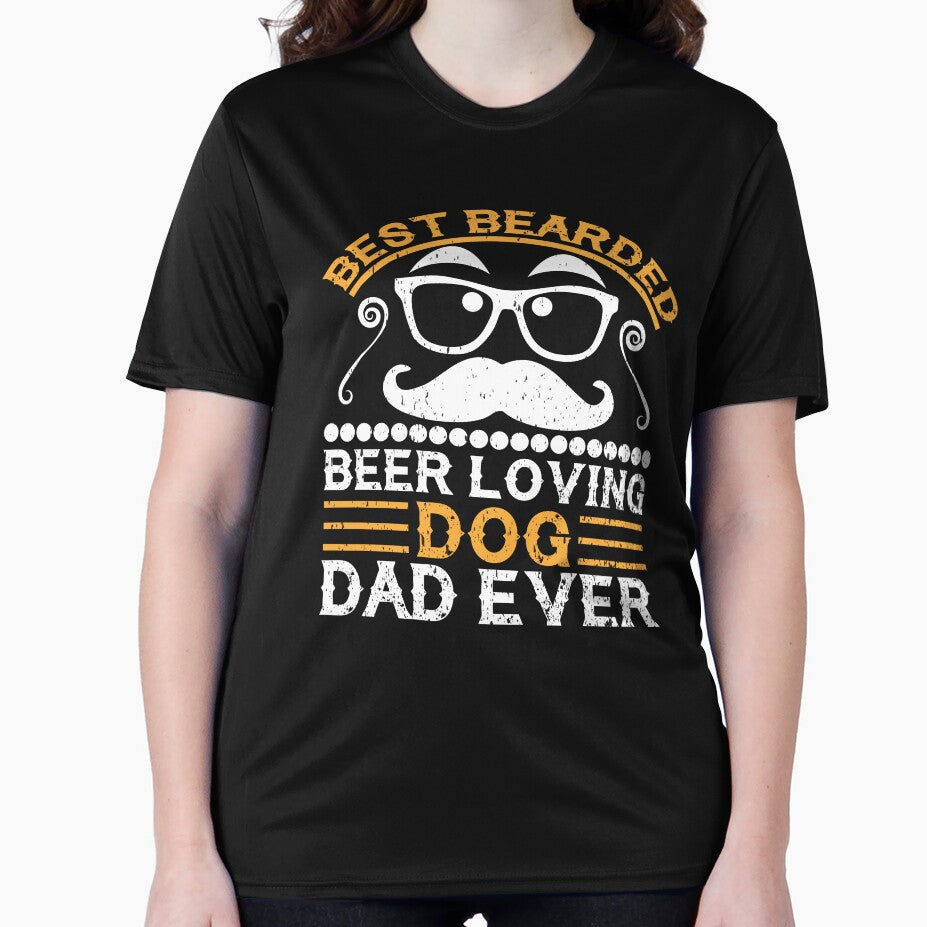 Best Bearded Beer Loving Dog Dad Ever by gsnepu