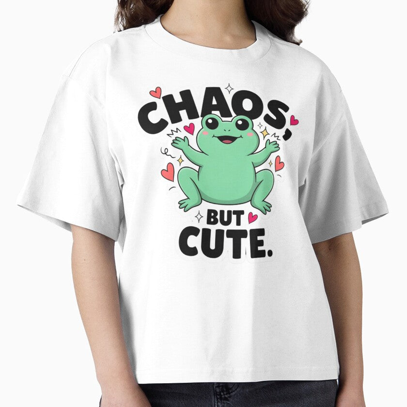 Chaos But Cute Kawaii Frog by PrintBreeze