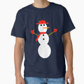Cute cutout snowman by Rachel the Artist