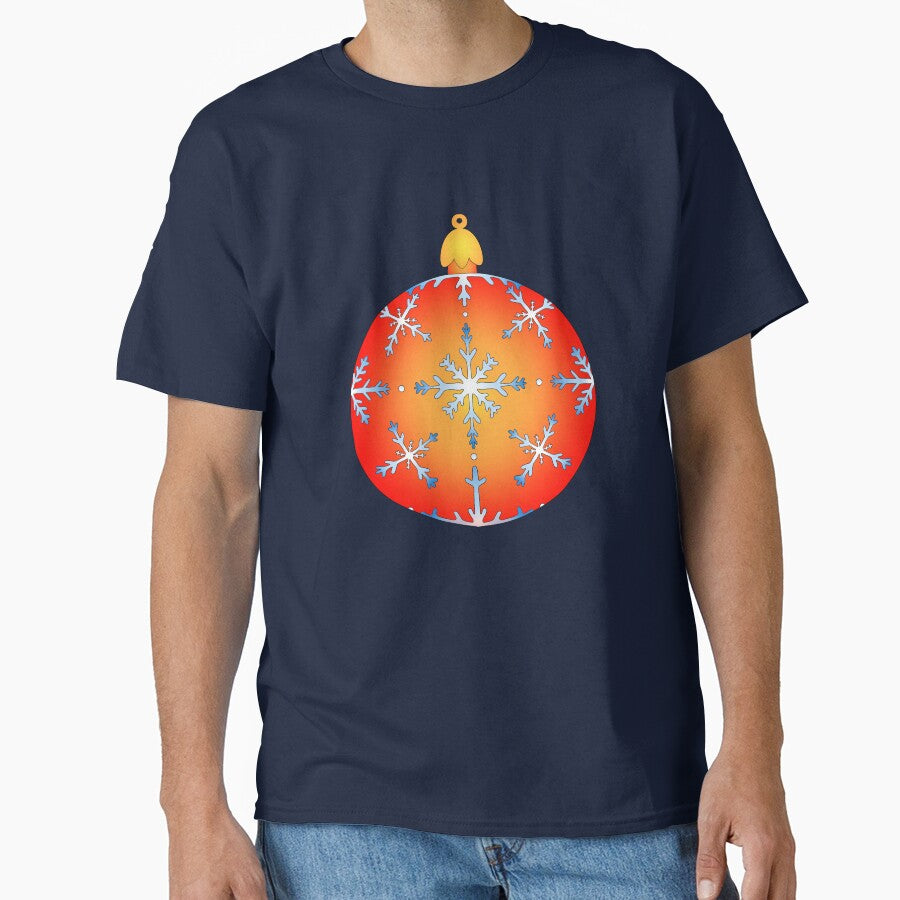 Snowflake Christmas ornament by Jarafelart