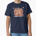 Christmas Gingerbread House Watercolor Aesthetic by Cute & Sassy Custom Gifting Boutiques