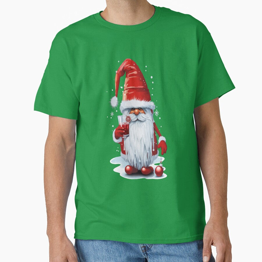 Nordic Gnome Holding A Glass Of‎ Pomegranate Juice by taiche