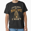 Funny Mushroom Hunting Morel Hunting by Harpagann
