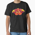 Imperial Moth Eacles imperialis Watercolor Style by Harpagann