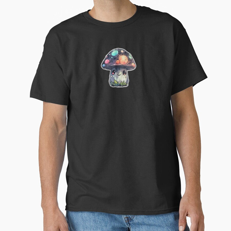 Watercolour Mushroom | Kawaii, Cute, Anime, Happy, Smiling, Aesthetic, Manga, Fungus, Fungi, Nature, Japanese, Cartoon, Love, Shroom, Toadstool, Goblincore by FantasySoul