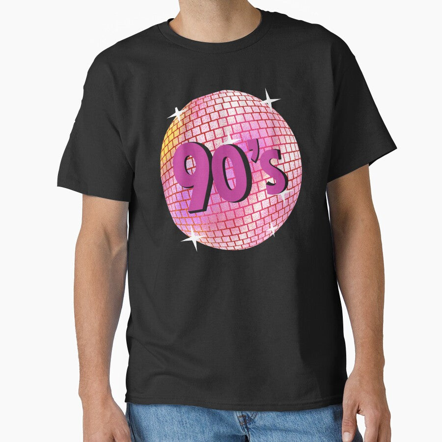Sparkling 90s Disco retro mirror ball by Quacktails