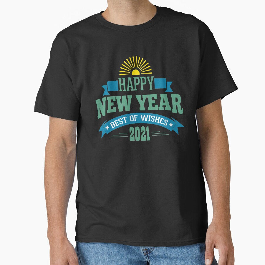 Happy New year 2021 best wishes by PODapparel