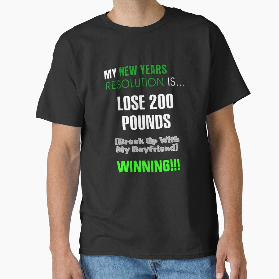 My New Years Resolution Is... Lose 200 Pounds (break up with my boyfriend) - Winning!!! by allmarkmade