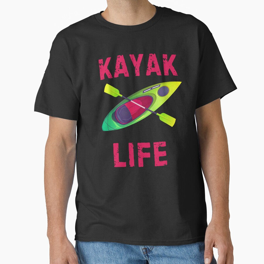 Colorful Distressed Kayak Life by AlienOccupation
