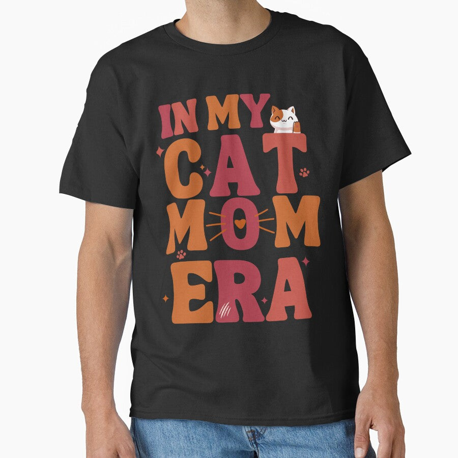 In My Cat Mom Era Shirt, Cat Mom Shirt, Custom Cat Shirt, Cat Mom Vibes Shirt, Cat Lover Gift, Cat Mom Gift, Crazy Cat Lady, Cat Mama Shirt by paradise Shop ⭐⭐⭐⭐⭐