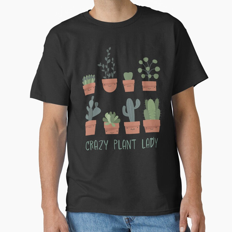 Crazy plant lady by Alicia Illustration