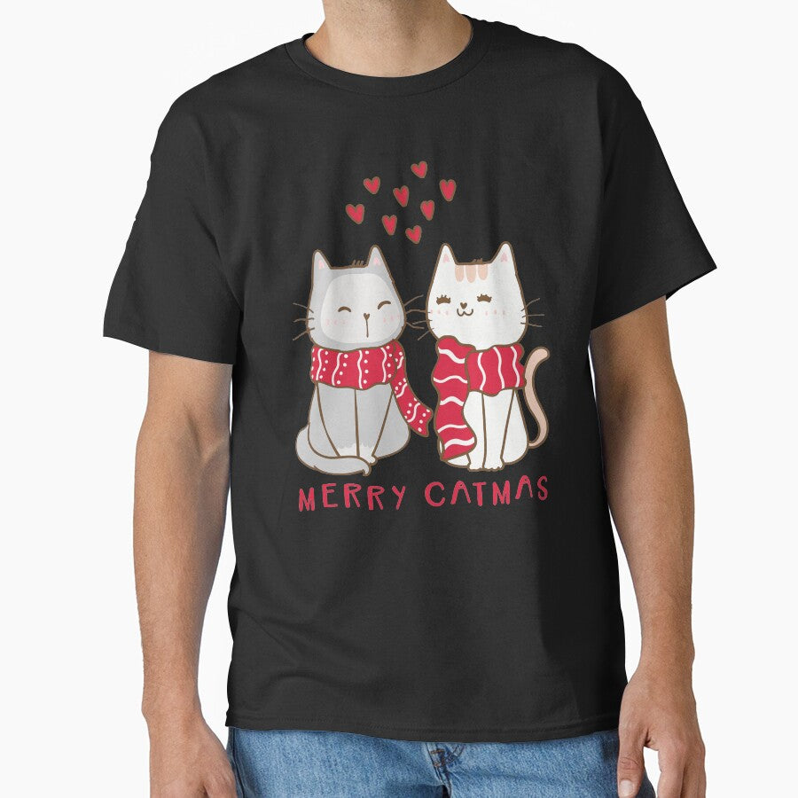 Merry Catmas Christmas Cat by Gemmazzurra