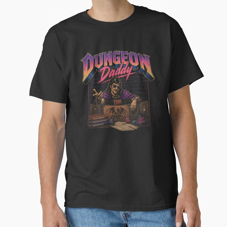 DnD Dungeon Daddy - Vintage dad master 80s by MrHide