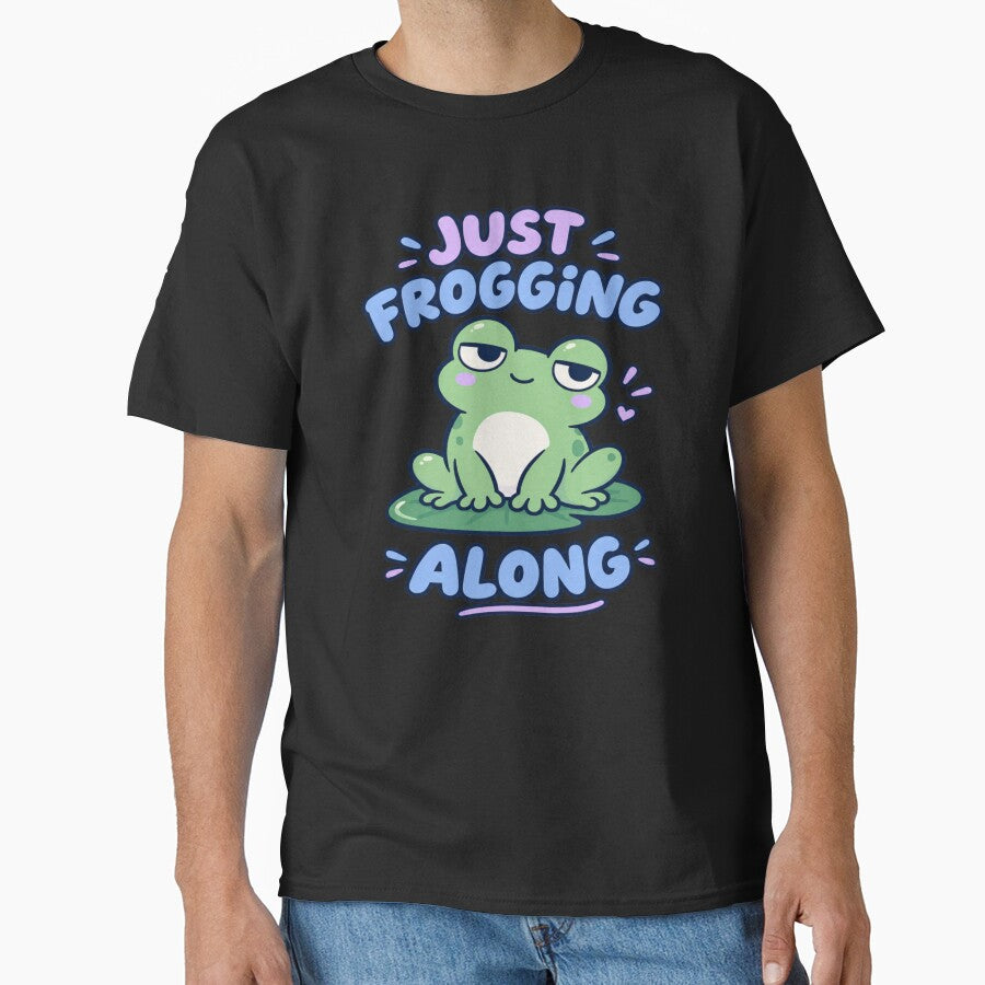 Just Frogging Along Cute Frog by PotatoMarket