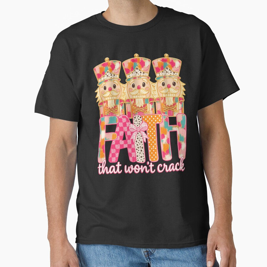 Faith That Won't Crack Funny Christian Christmas Nutcracker Preppy by haitrieuic96