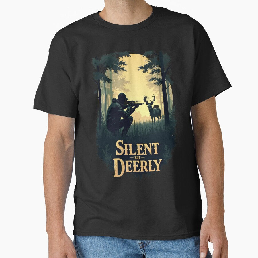 Silent But Deerly by PerkzPrints
