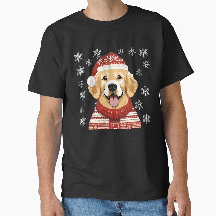 Golden Retriever Christmas – Festive Dog Lover Gift by Golden-Heaven