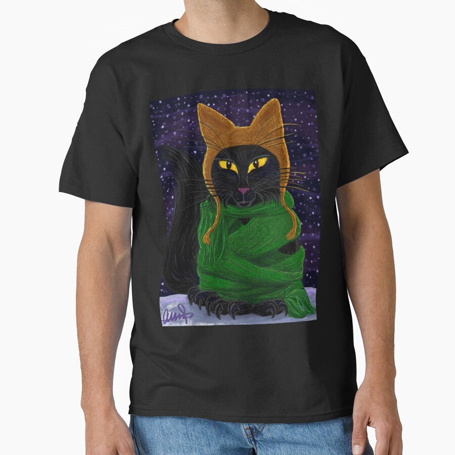 One Satisfied Yule Cat 2 by AnsateJones