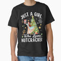 Watercolor Just A Girl Who Loves Nutcrackers Squad Christmas Ballet Dancing by LittleZea