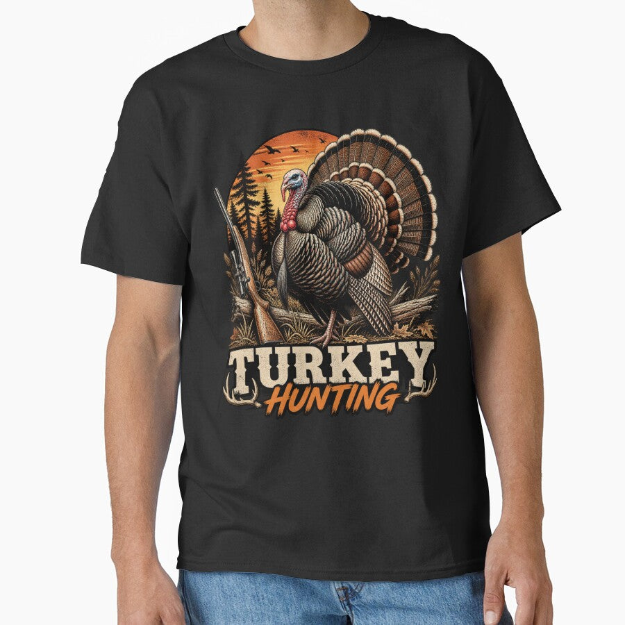 Turkey Hunting Vintage Hunter by Shopex10
