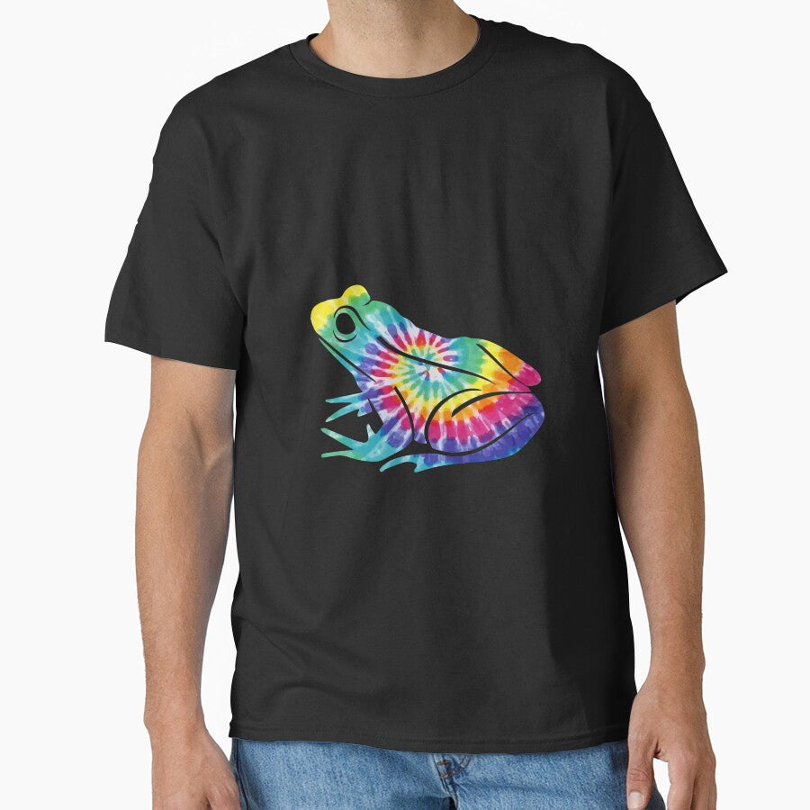 Colorful Tie Dye Frog by LittleShop79