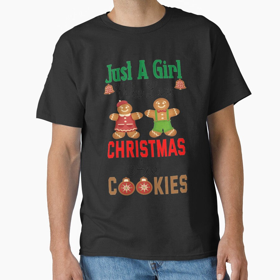 just a girl who loves christmas and cookies  (15) by CustomTeaShirtt
