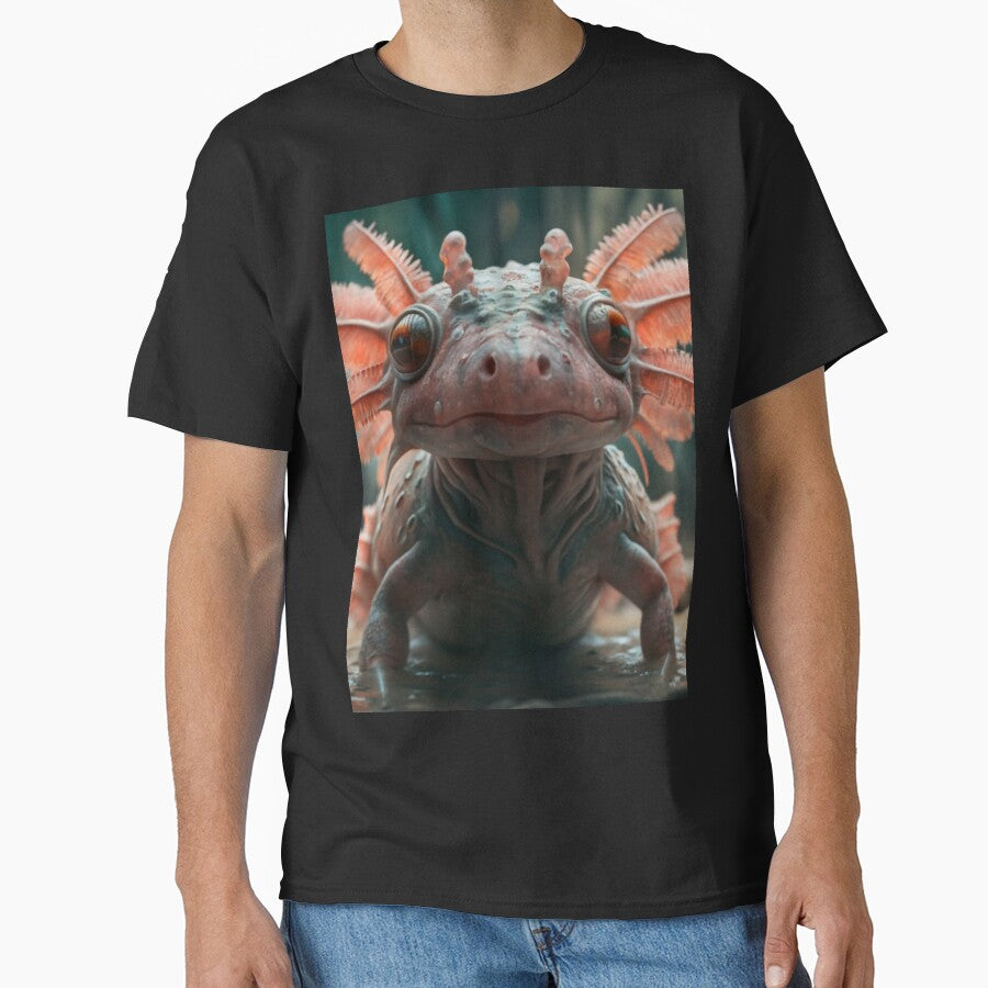 "Axolotl dinosaur": cute cyberpunk Axolotl meme by Obinne