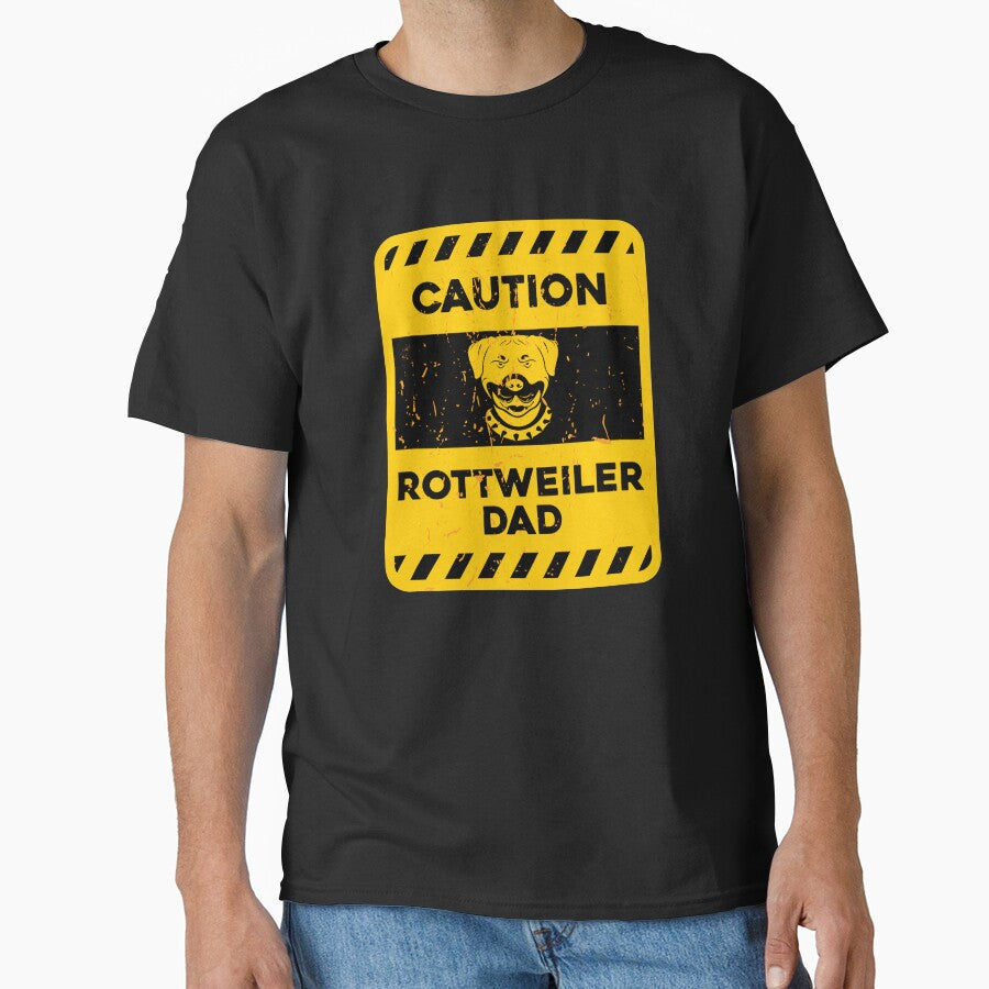 CAUTION Rottweiler Dad by ArqDezines