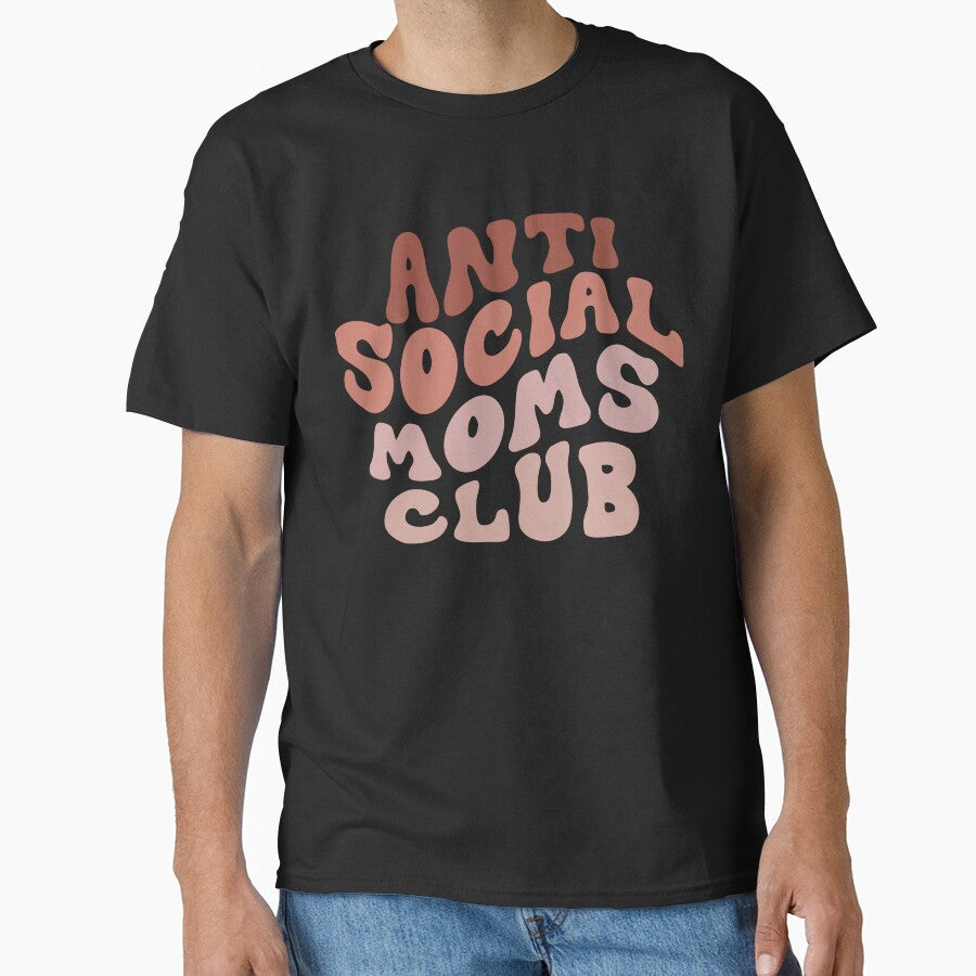 Anti Social Moms Club Retro Mom Life by clothesy7