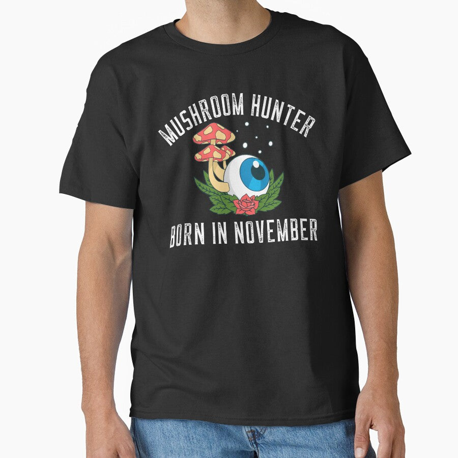 Mushroom Hunter Born In November by Obiscidan