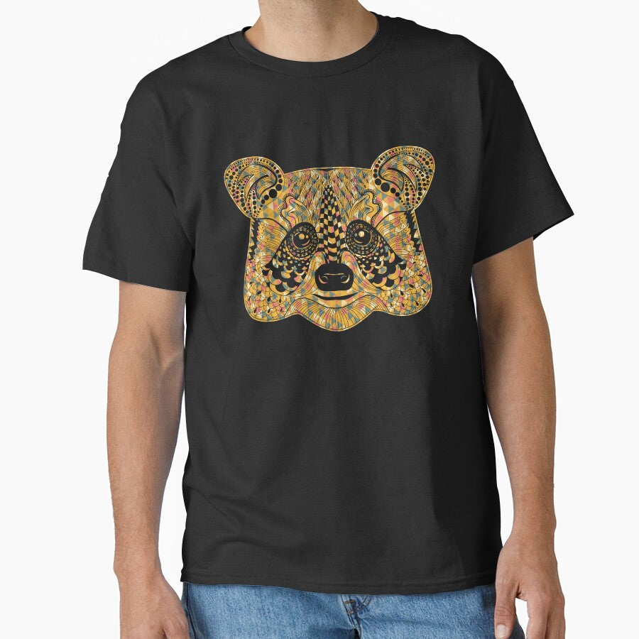 Raccoon - Raccoon Geometric by UnknownArtistt