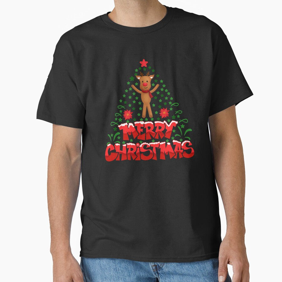 Merry Christmas Reindeer kawaii animal by MisPuHoney