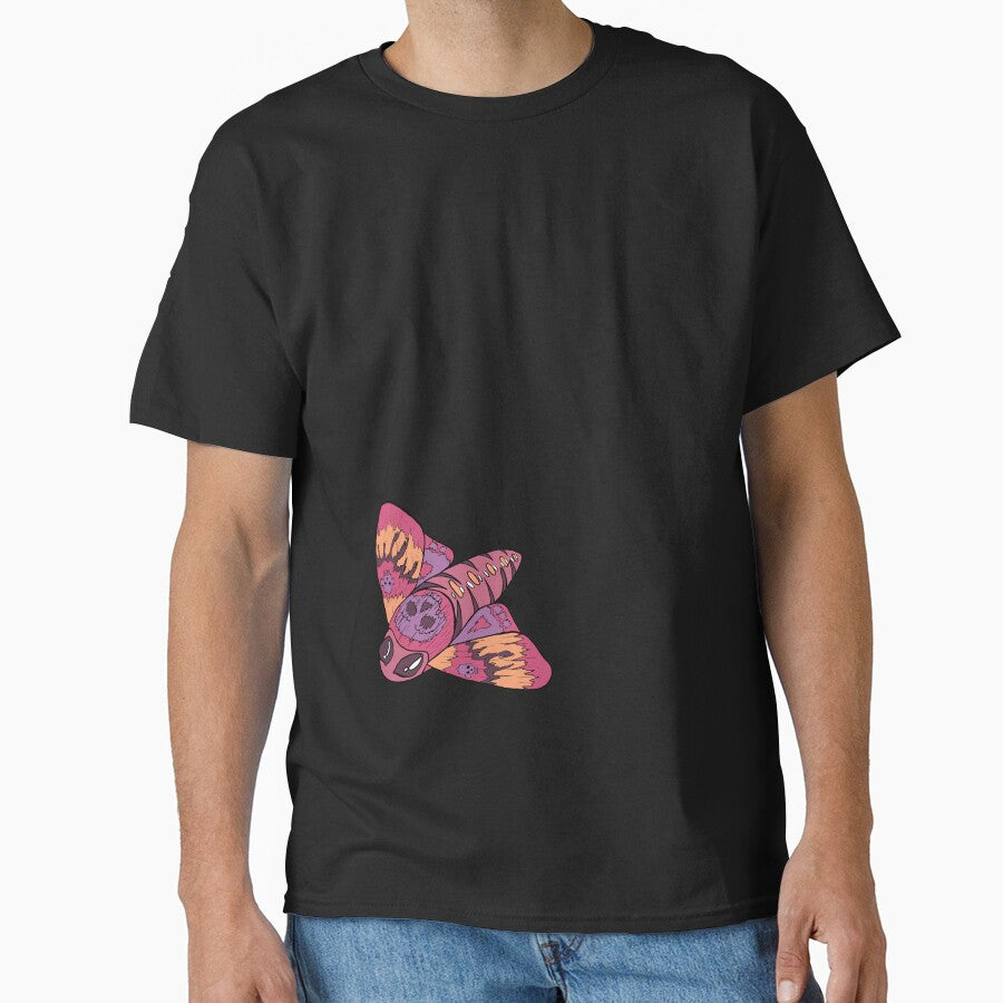 pink skull goth moth by HGothMoths