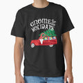 Gnome for the Holidays Shirt Funny Gnome Pun Holiday Tee Cute Christmas Gnome by madeulaugh